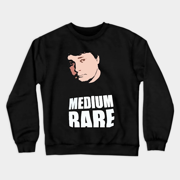 Medium Rare Cover Art Crewneck Sweatshirt by ragreynolds